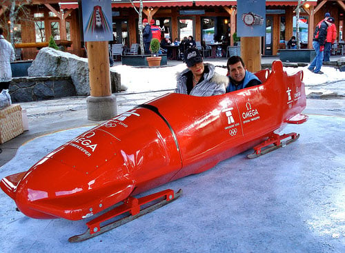 Olympics, bobsled