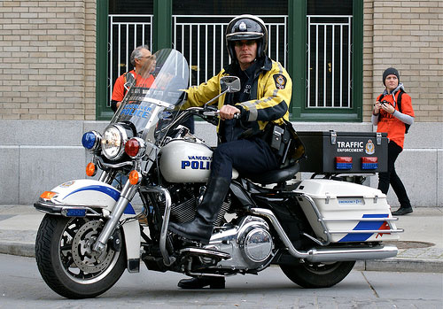 Olympics, police, motorcycle, legal observer
