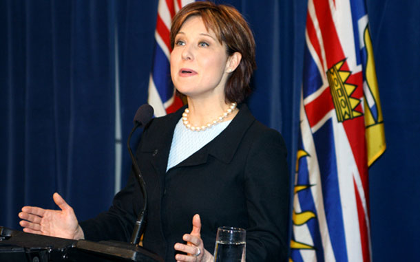 582px version of Premier Christy Clark