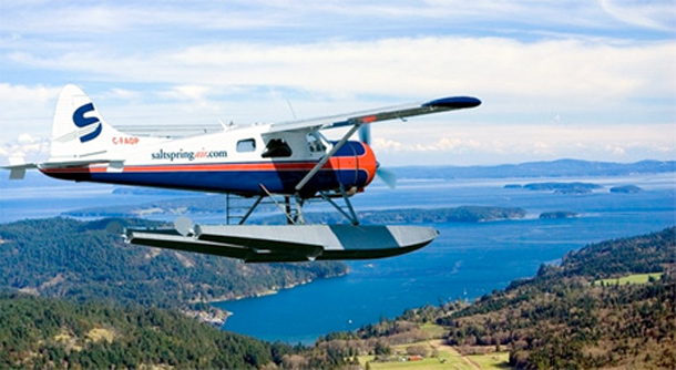 Saltspring Air floatplane