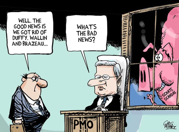 Senate scandal cartoon