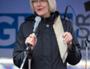 BC Federation of Labour president Irene Lanzinger