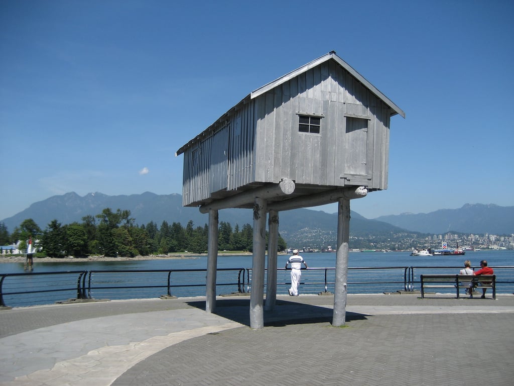 Vancouver housing statue
