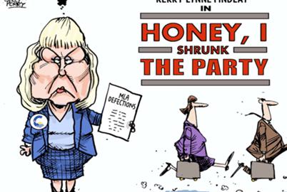 Please Advise! How Fast Can the BC Conservatives Deflate?