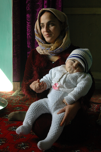 Rona and Hassan, Maimana, Afghanistan.