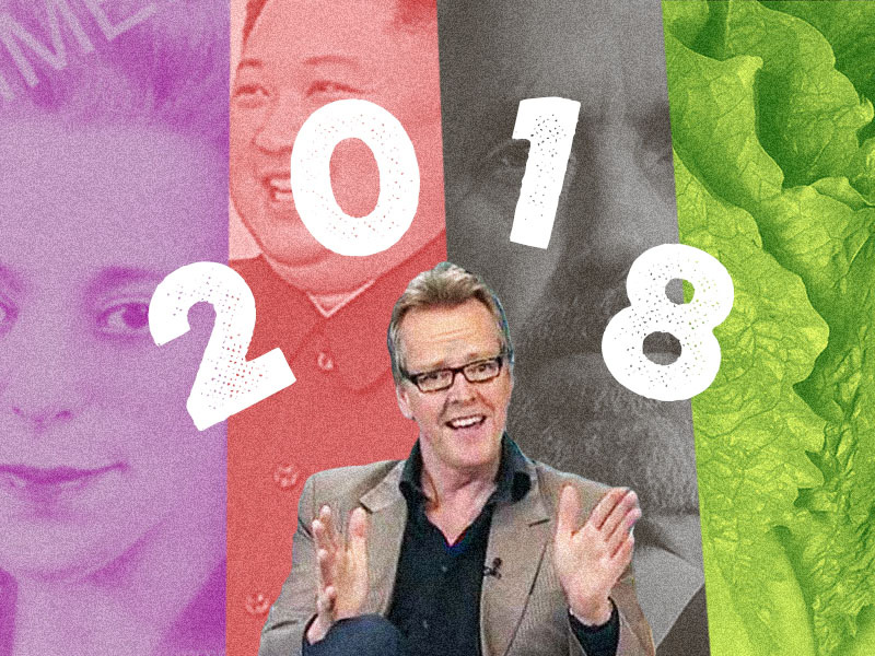 Steve Burgess’s Complete Alphabetical Guide to 2018