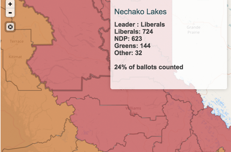 Who’s Winning? Check Out Tyee’s Election Map