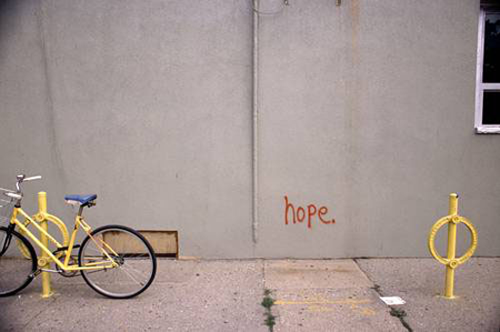 Graffiti: Hope.