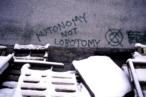 Graffiti: lobotomy